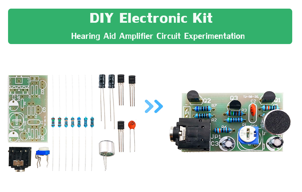 DIY Hearing Aid Kit Soldering Project for HandsOn Learning